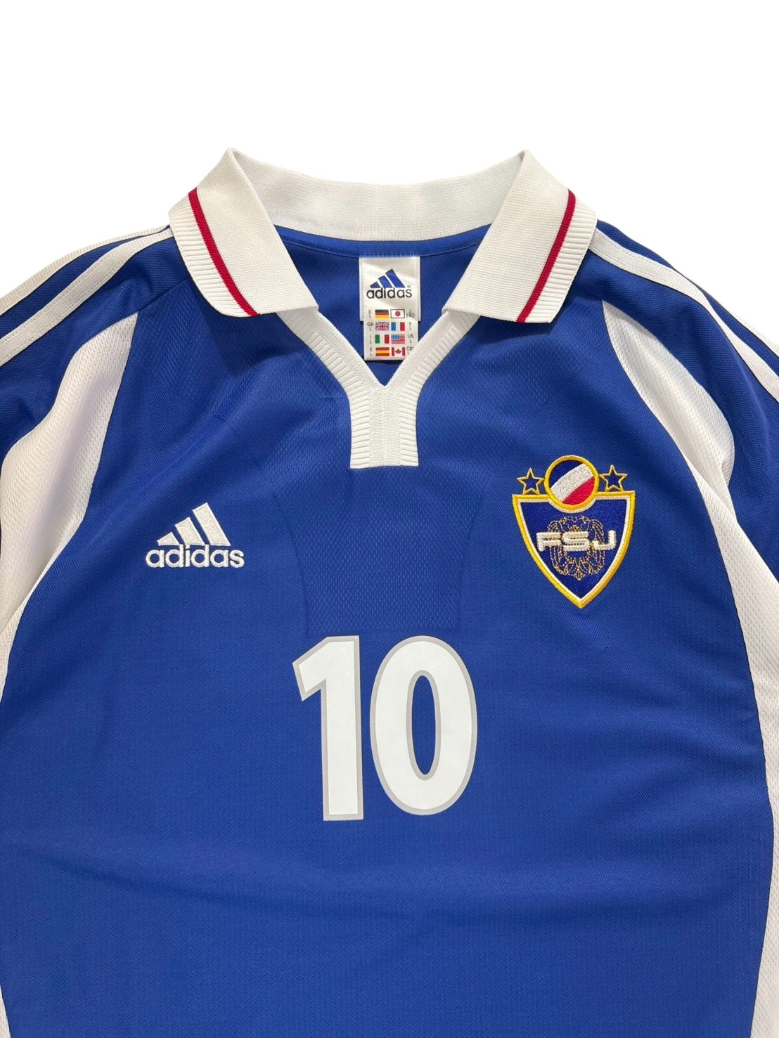2000 Adidas Yugoslavia Home No.10 Stojkovic