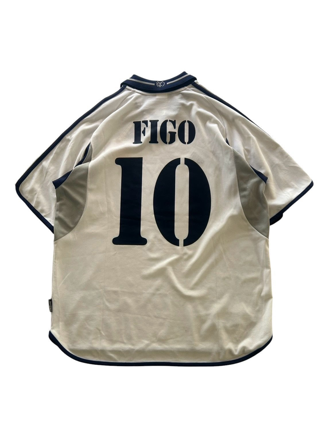 00/01 Adidas Real Madrid Home No.10 Figo