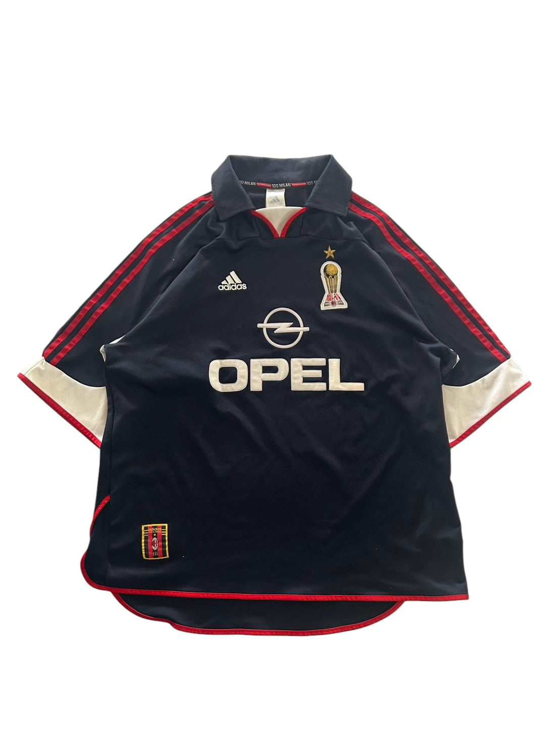 99/00 Adidas AC Milan Third No.7 Shevchenko