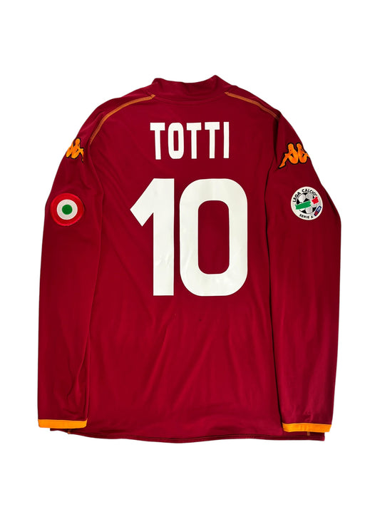 08/09 kappa As Roma Home L/S No.10 Totti