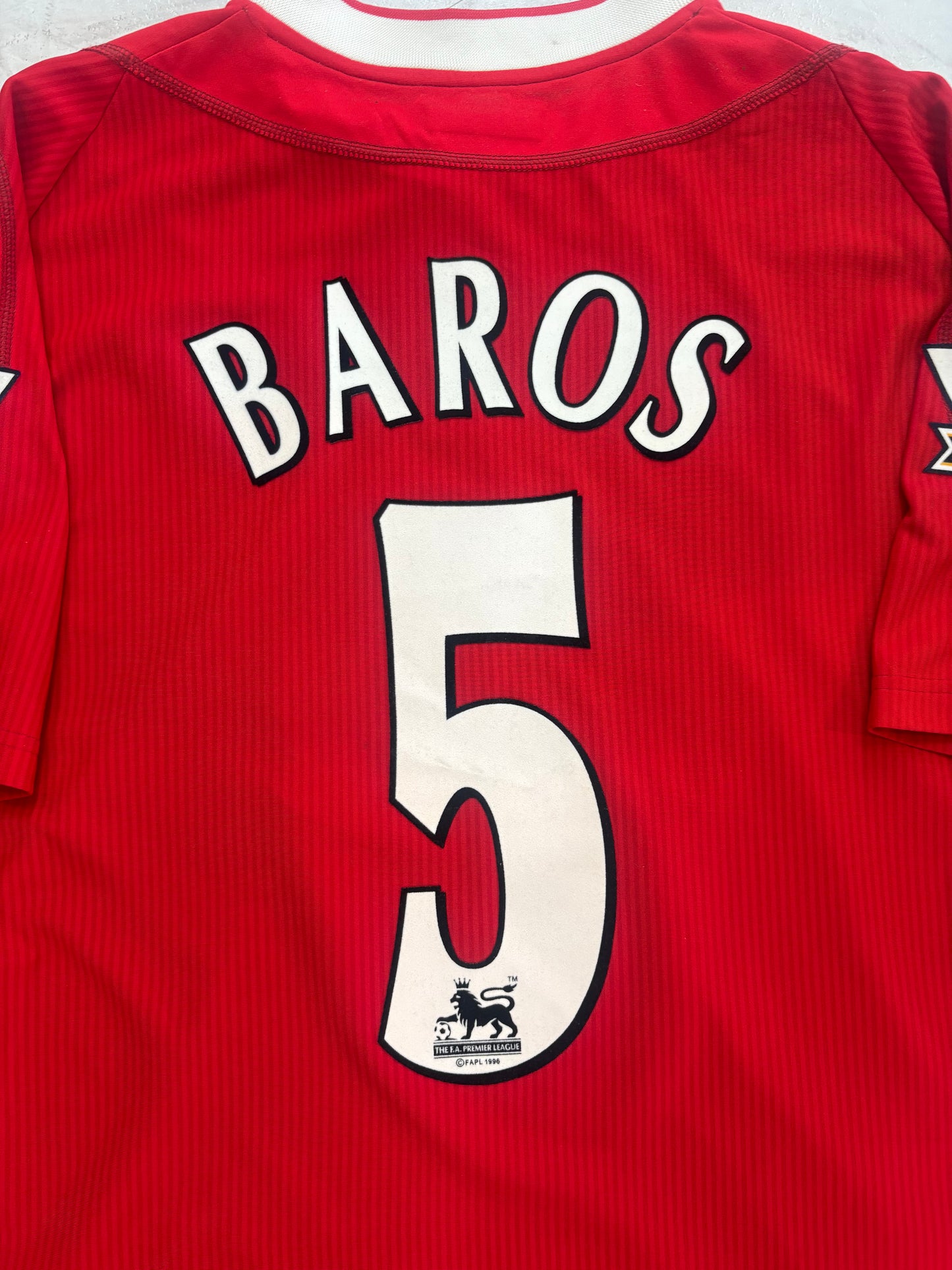 03/04 Reebok Liverpool Home Baros