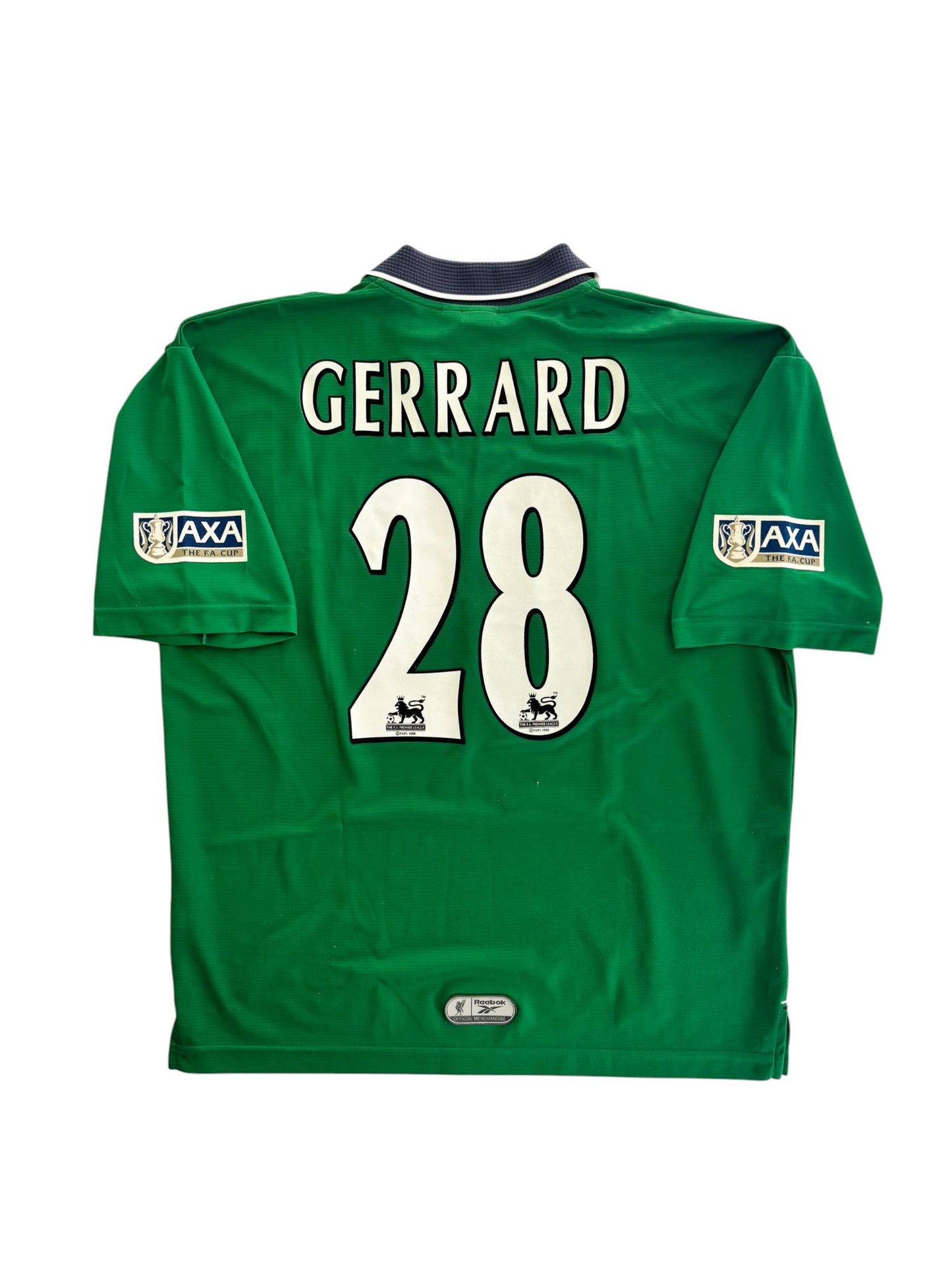 99/00 Reebok Liverpool Away No.28 Gerrard