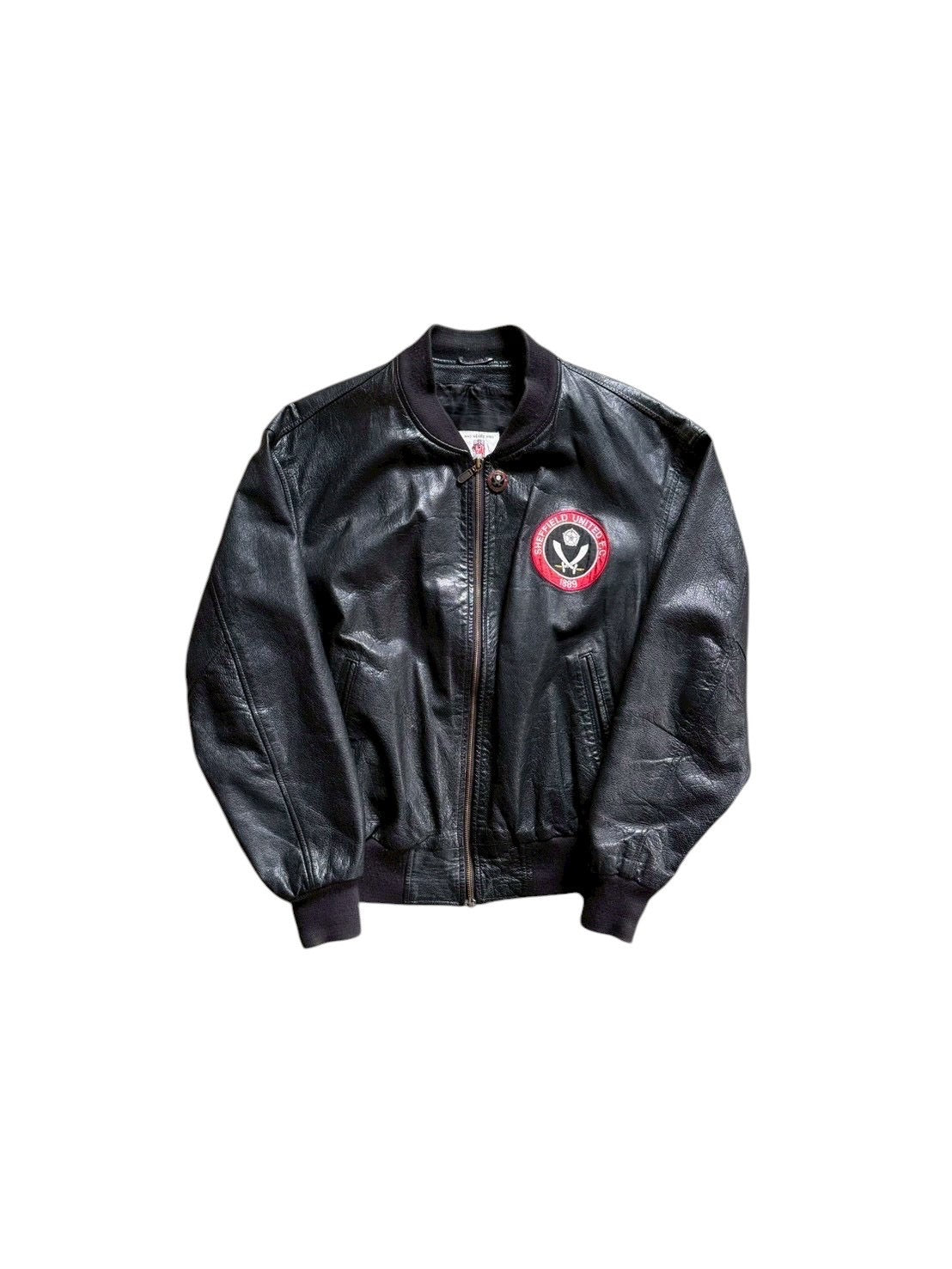 90s Sheffield United Leather Jacket
