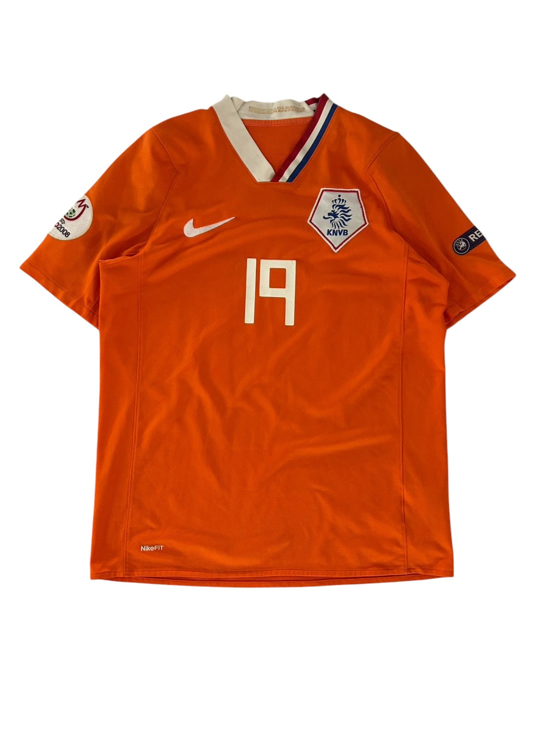 2008 Nike Netherlands Home Huntelaar