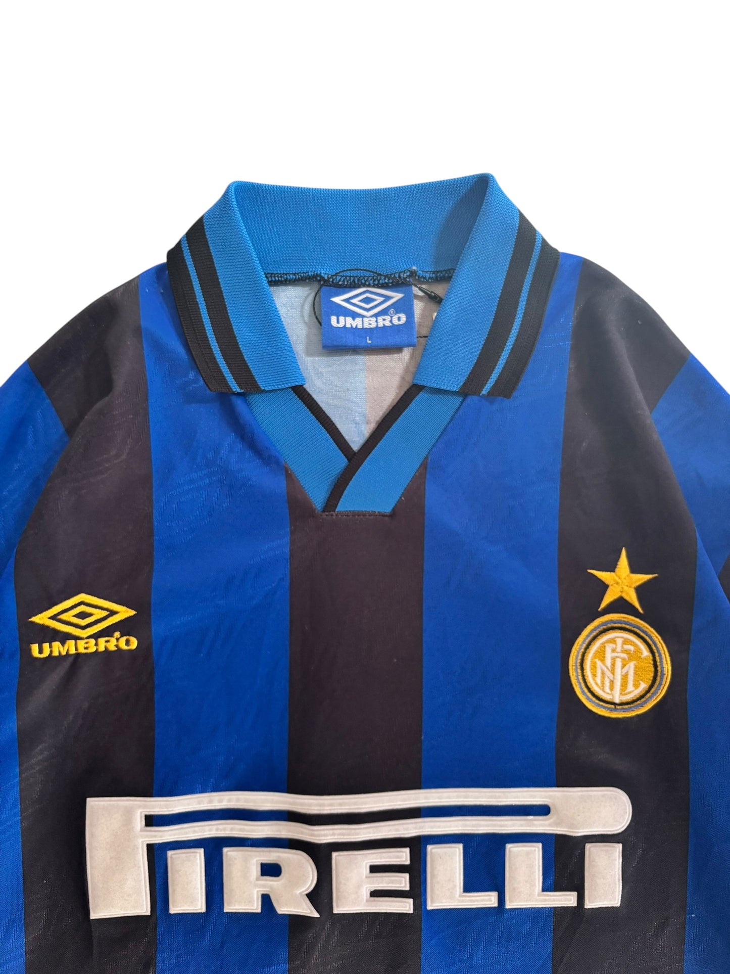 95/96 Umbro Inter Milan Home No.4 Zanetti