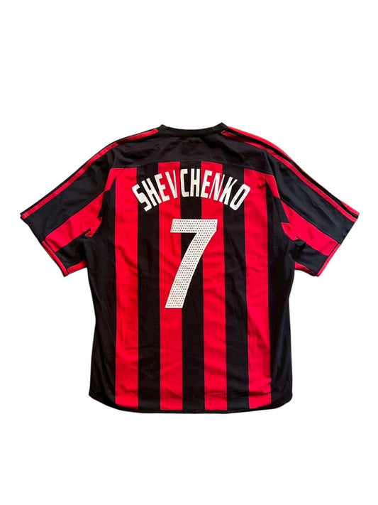03/04 AC Milan Home No.7 Andriy Shevchenko