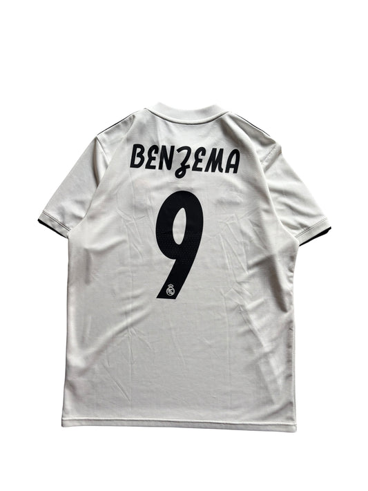 18/19 Adidas Real Madrid Home No.9 Karim Benzema