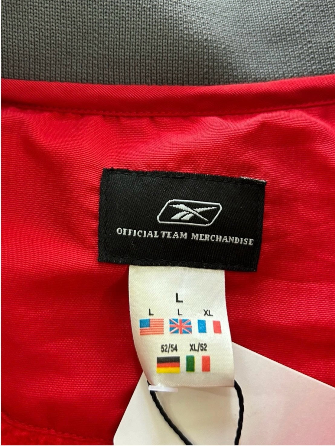 00s Reebok Liverpool Track  Jacket