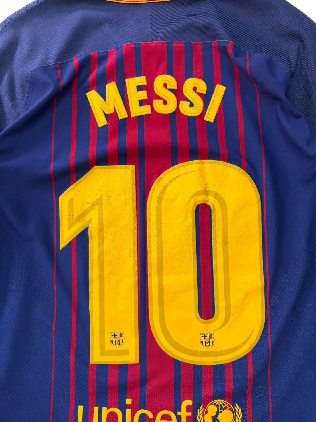 17/18 Nike Barcelona Home No.10 Messi