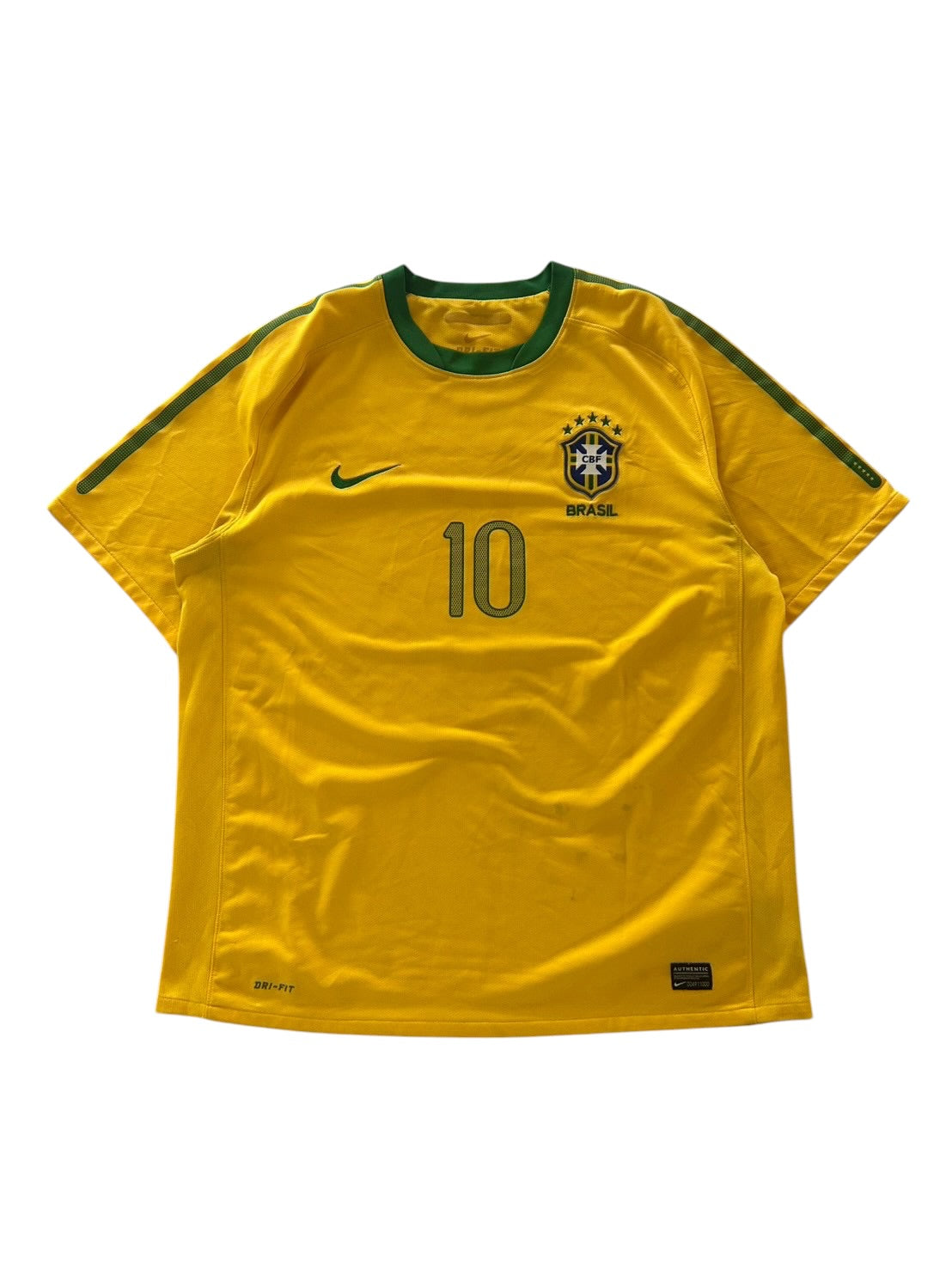 2010 Nike Brazil Home Ronaldinho