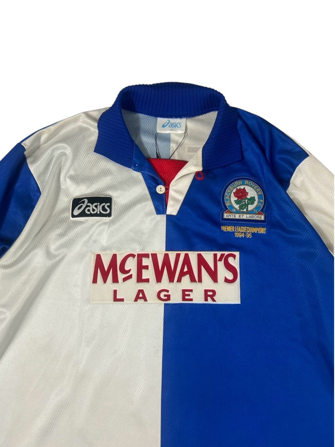 94/95 Asics Blackburn Home Shearer