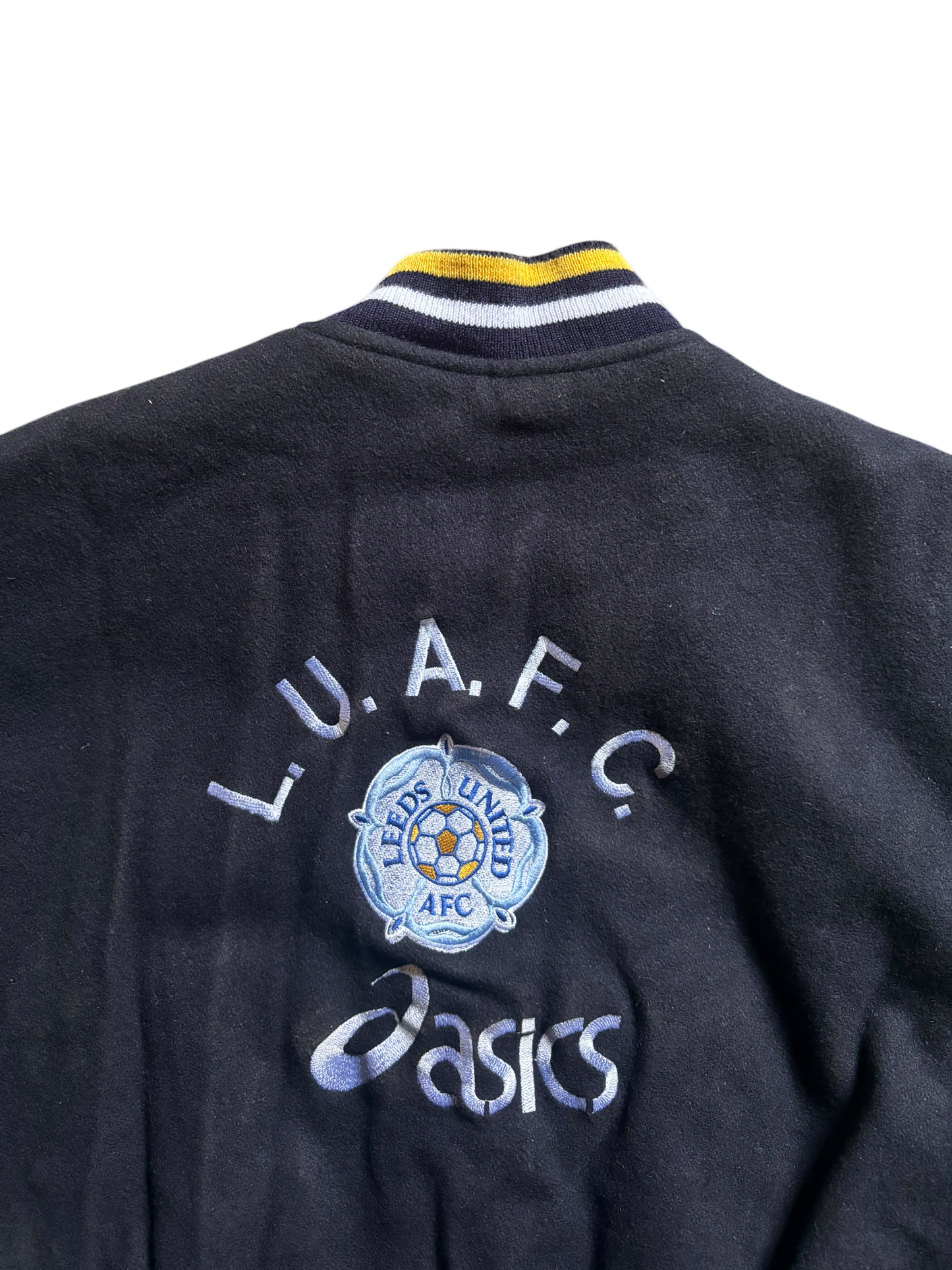 90s Asics Leeds United Varsity Jacket