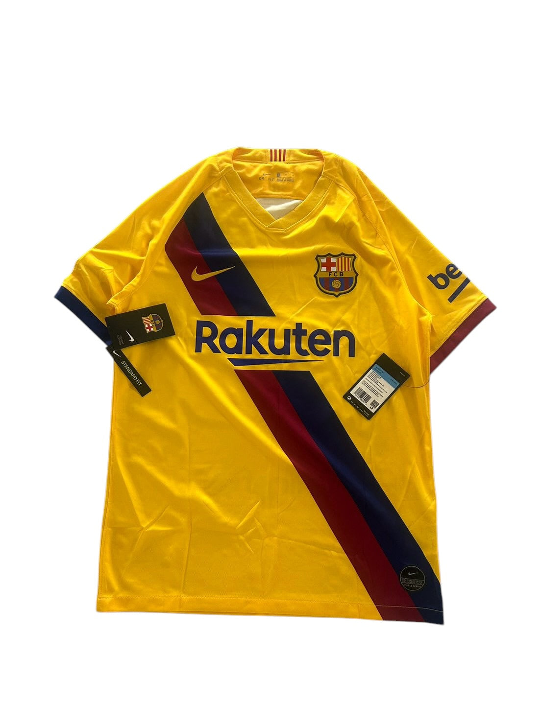 19/20 Nike Barcelona Away No.10 Messi