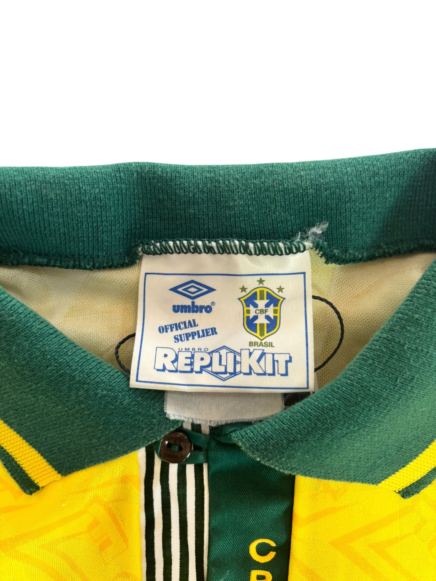 92/93 Umbro Brazil National Team Home