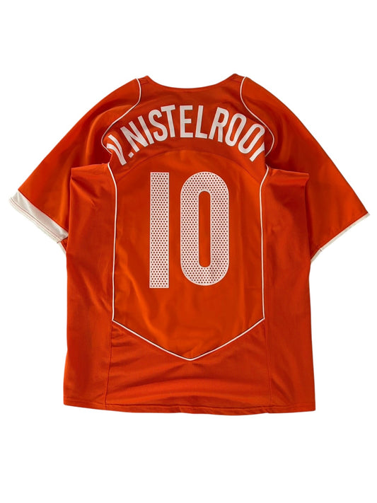 2004 Nike Netherlands Home V.NISTELROOY