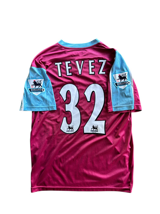 05/06 Reebok West Ham United Home No.32 Carlos Tevez