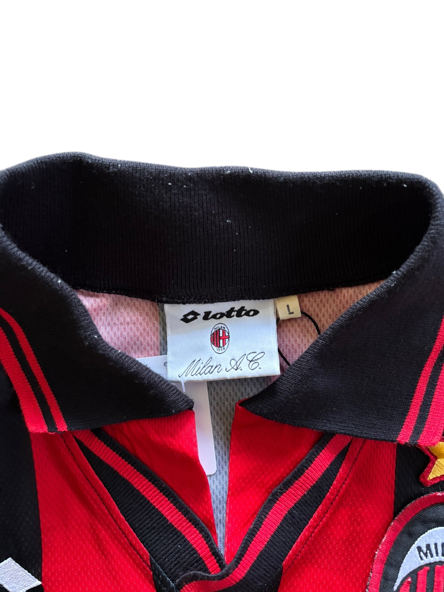 96/98 Lotto AC Milan Home No.4 Demetrio Albertini