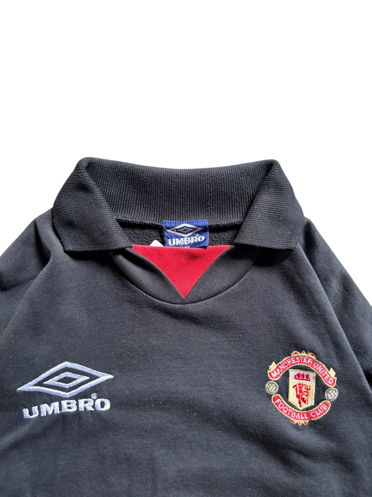 90s Umbro Manchester United Drill Top