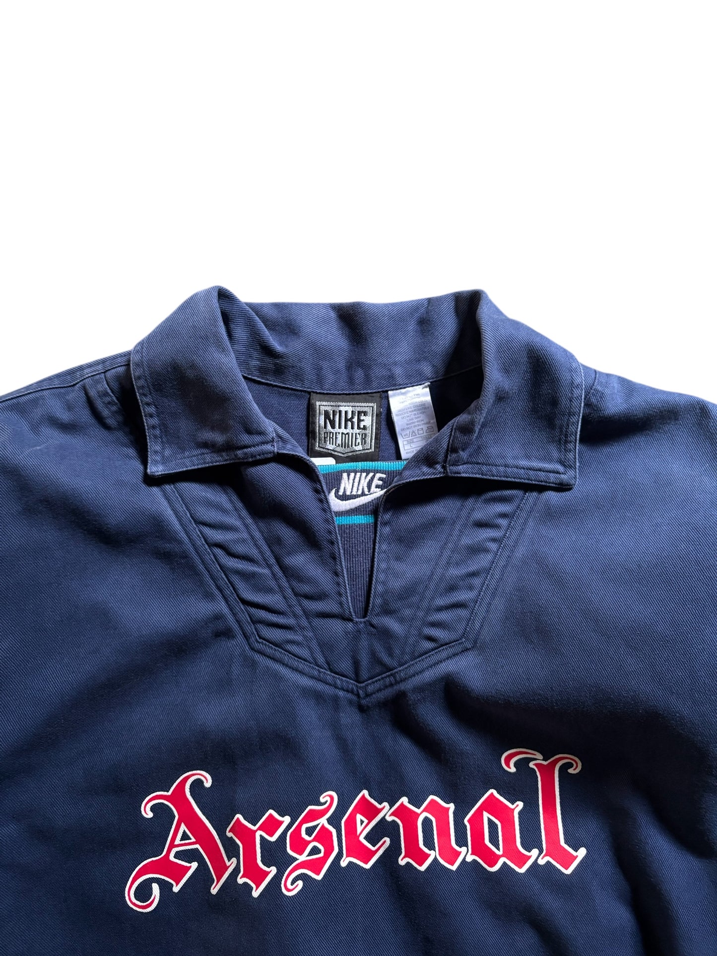 90s Nike Arsenal Drill Top