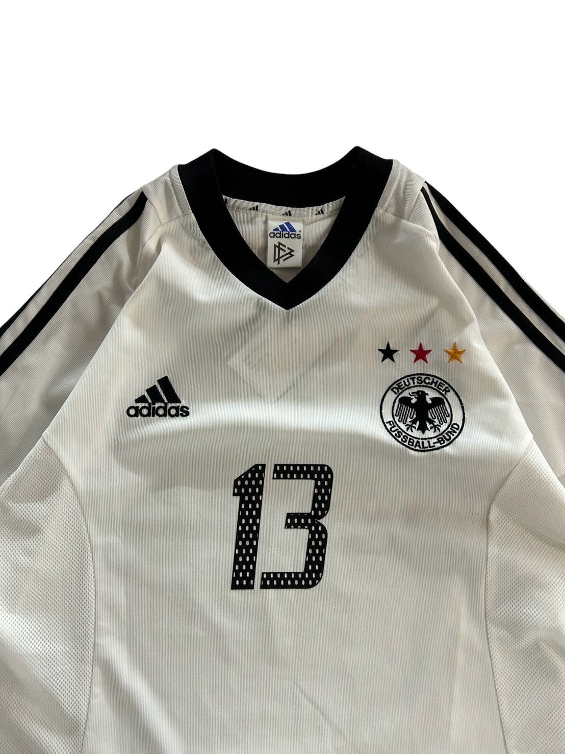 2002 Adidas Germany Home No.13 Ballack