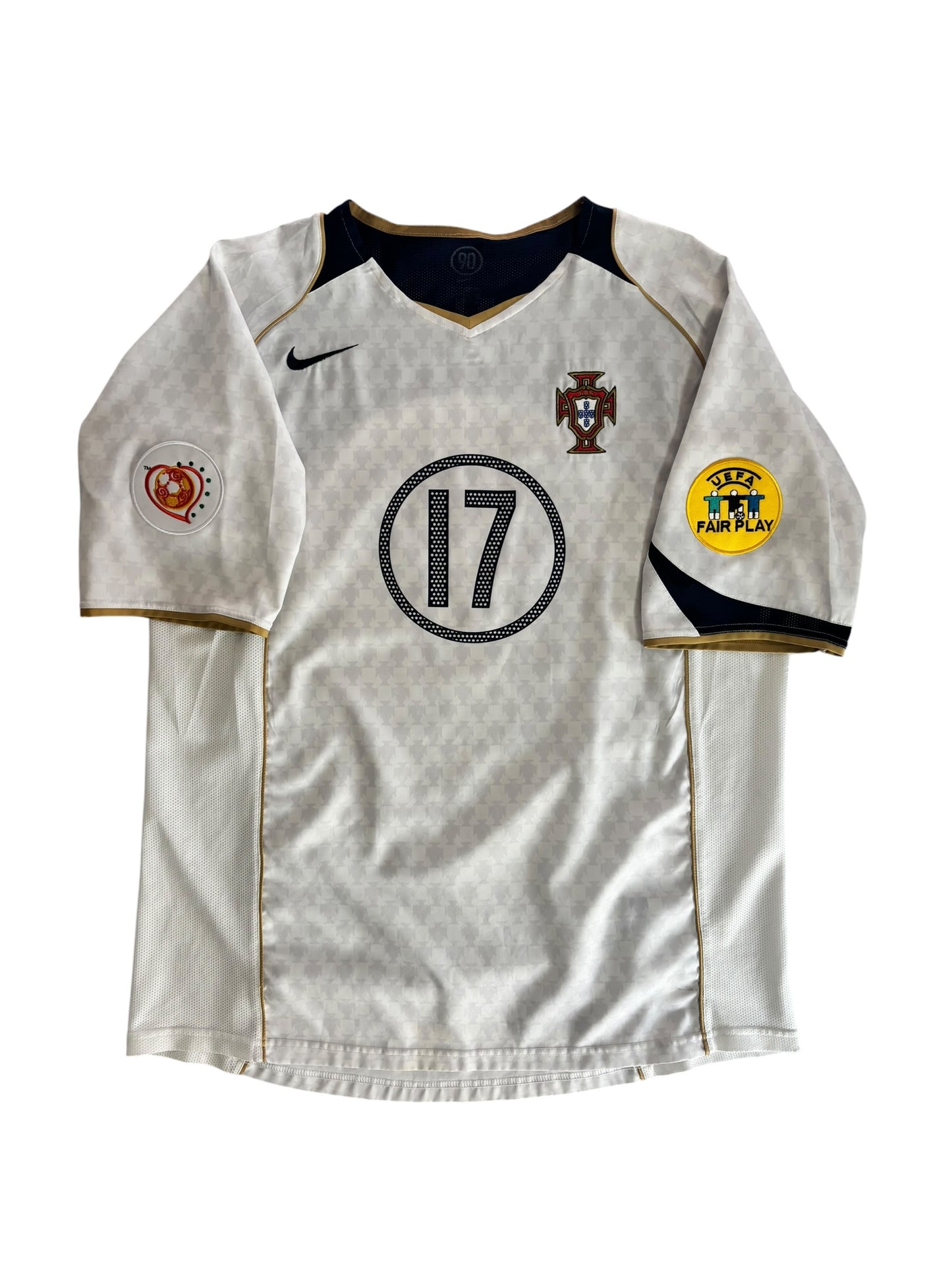 2004 Nike Portugal National Team Away No.17 Cristiano Ronaldo