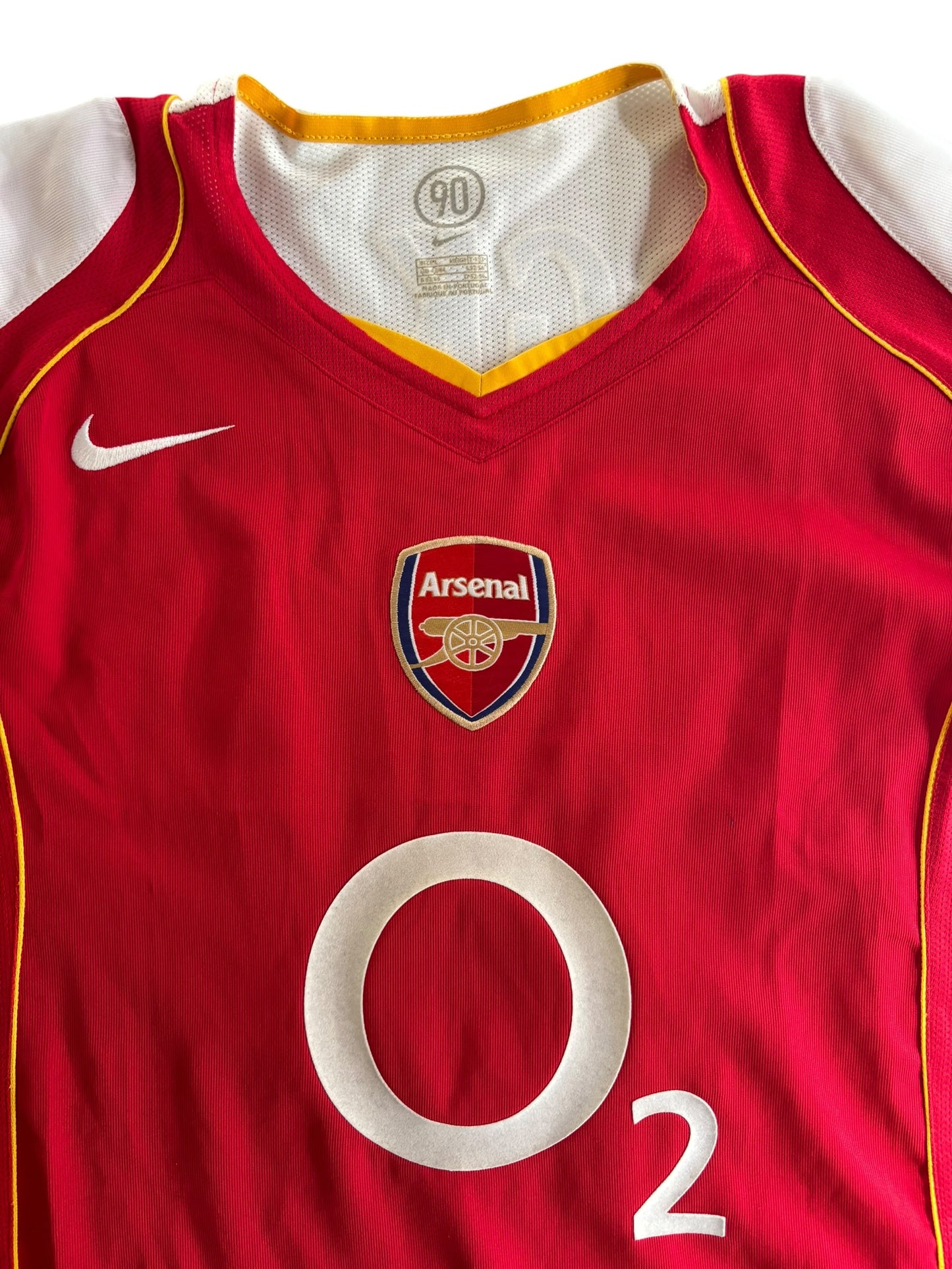 04/05 Nike Arsenal Home No.10 Bergkamp