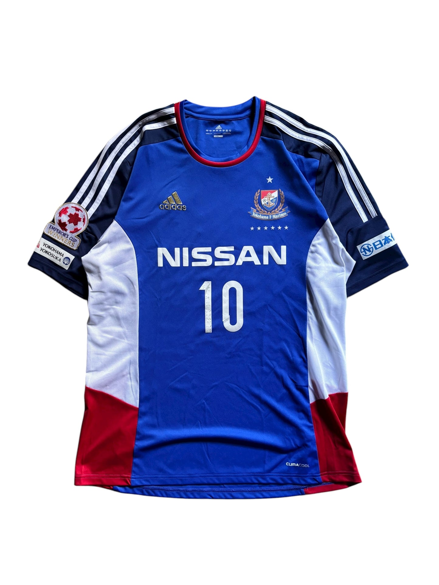 2014 Adidas 横浜F・マリノス　天皇杯 No.10 中村俊輔