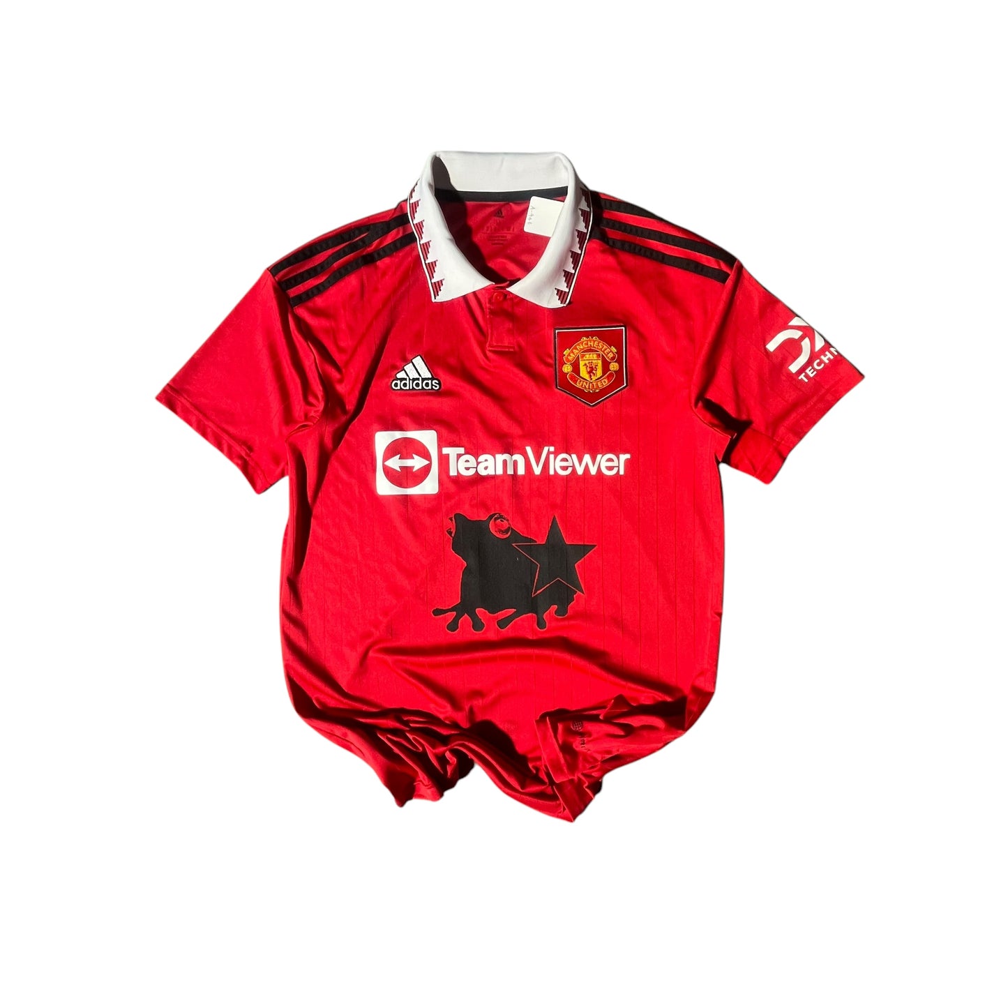 22/23 Adidas Manchester United Home Shirt Designed by Sage