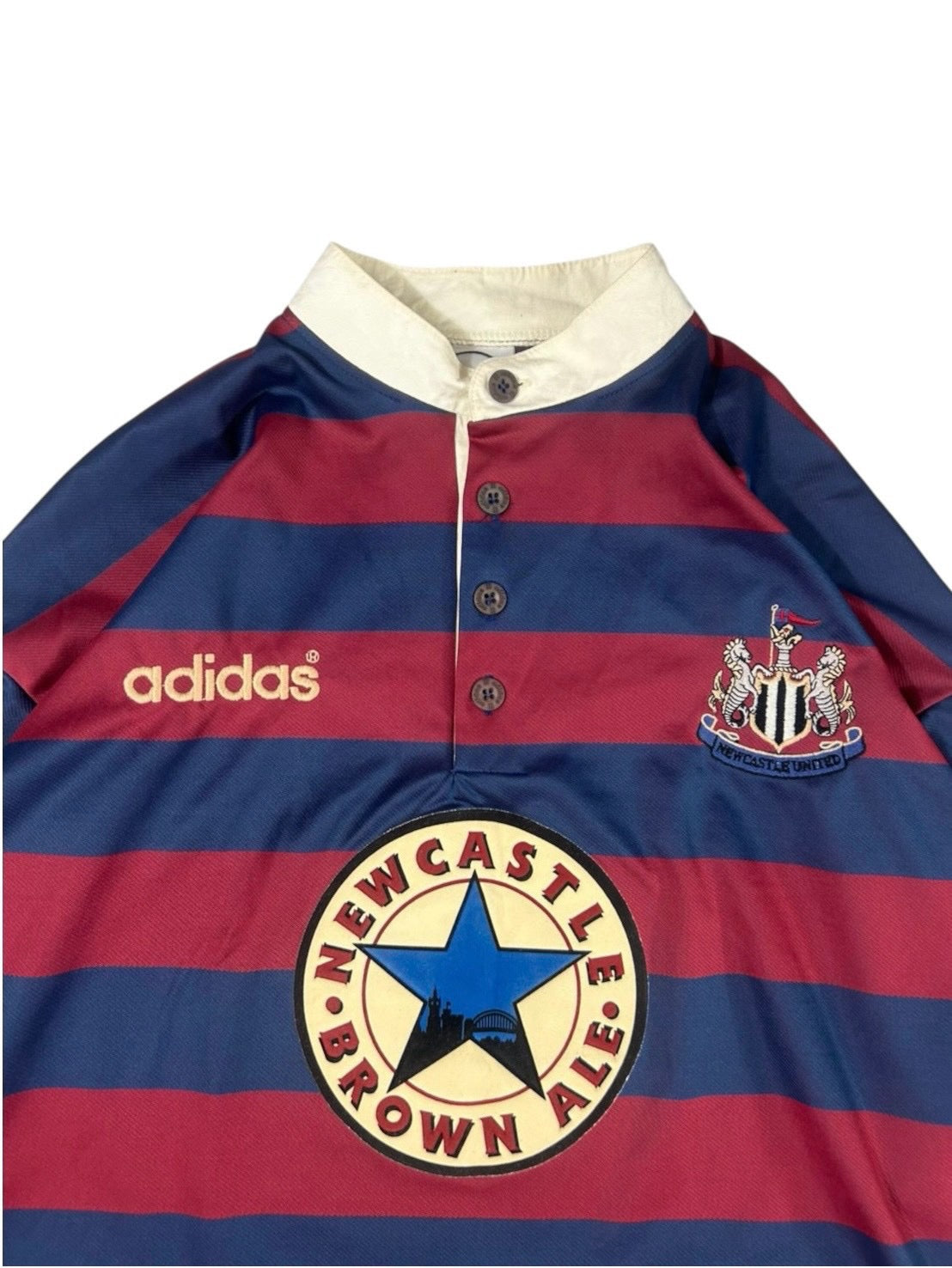 95/96 Adidas Newcastle United Away Ginola