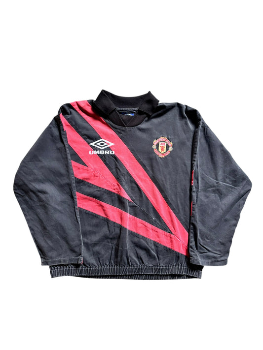 90s Umbro Manchester United Drill Top