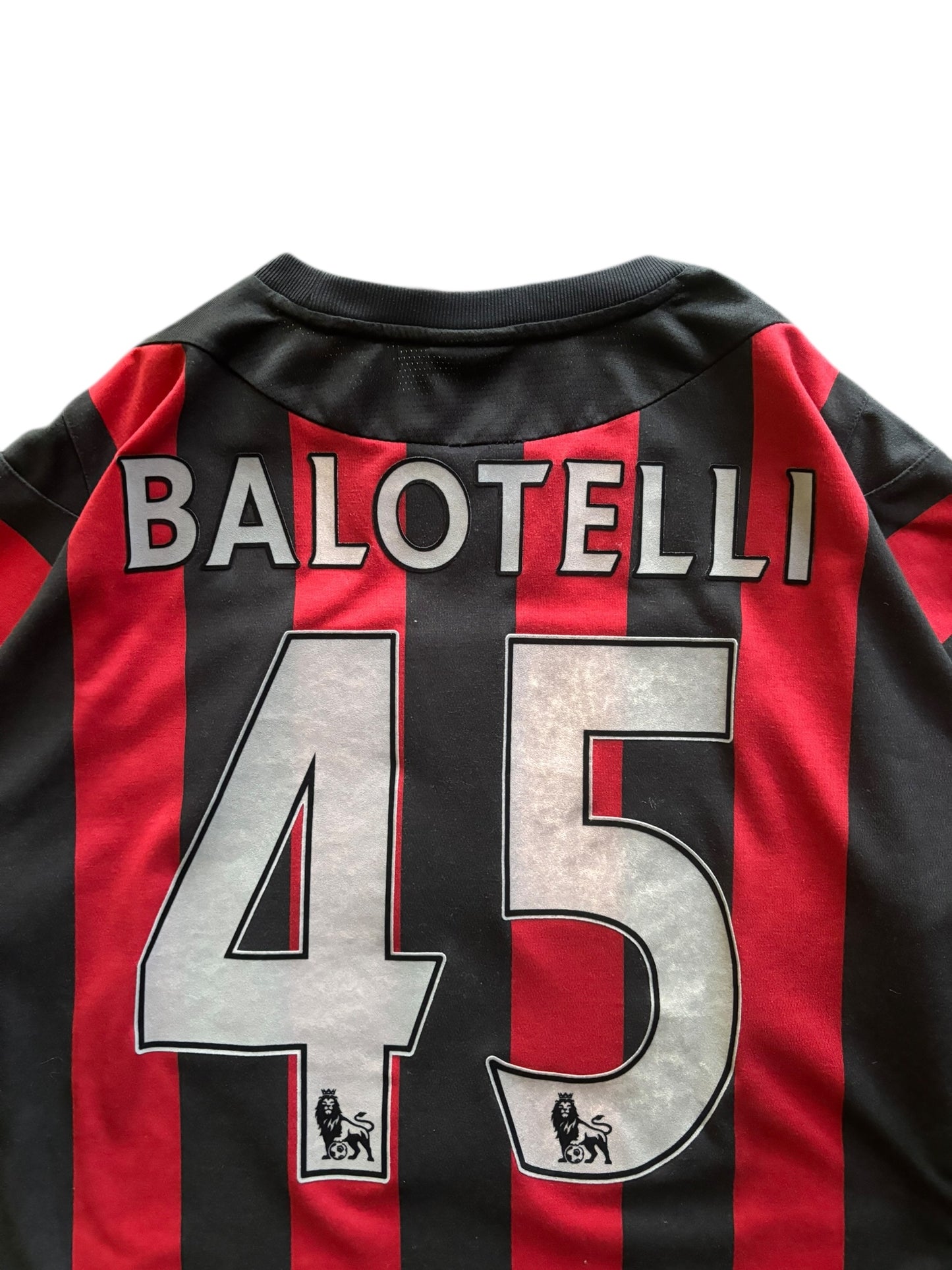 11/12 Umbro Manchester City Away No.45 Mario Balotelli