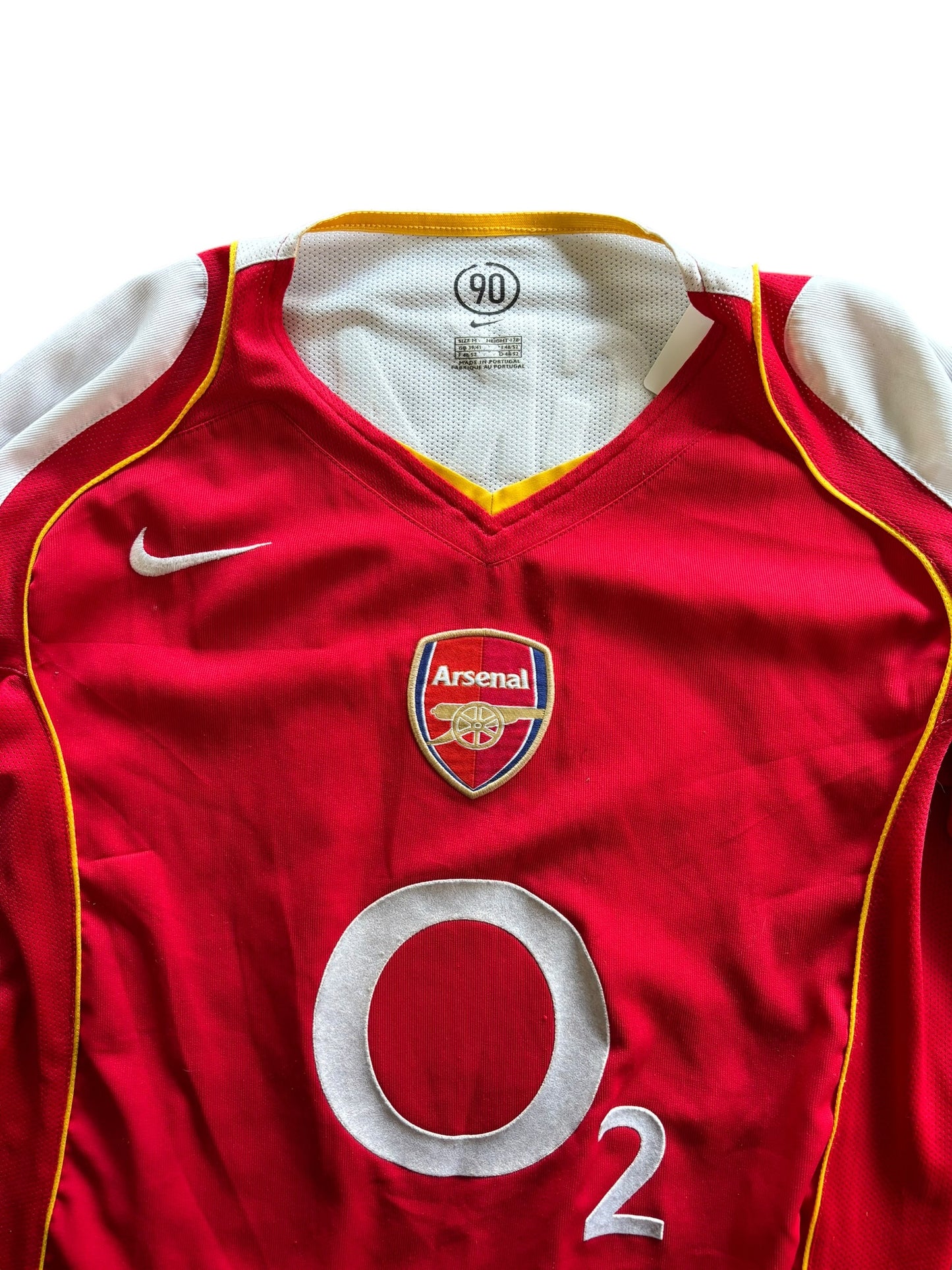 04/05 Nike Arsenal Home No.10 Dennis Bergkamp