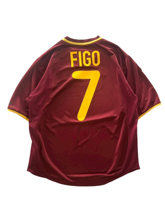 2000 Nike Portugal National Team Home No.7 Figo