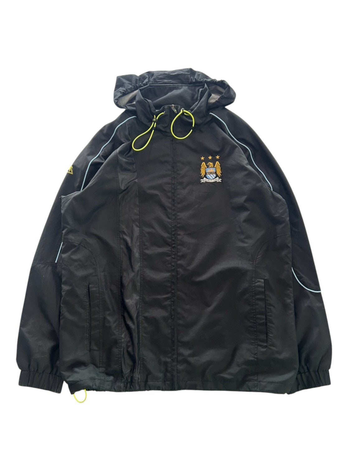 00s Le Coq Sportif Manchester City Nylon  Jacket