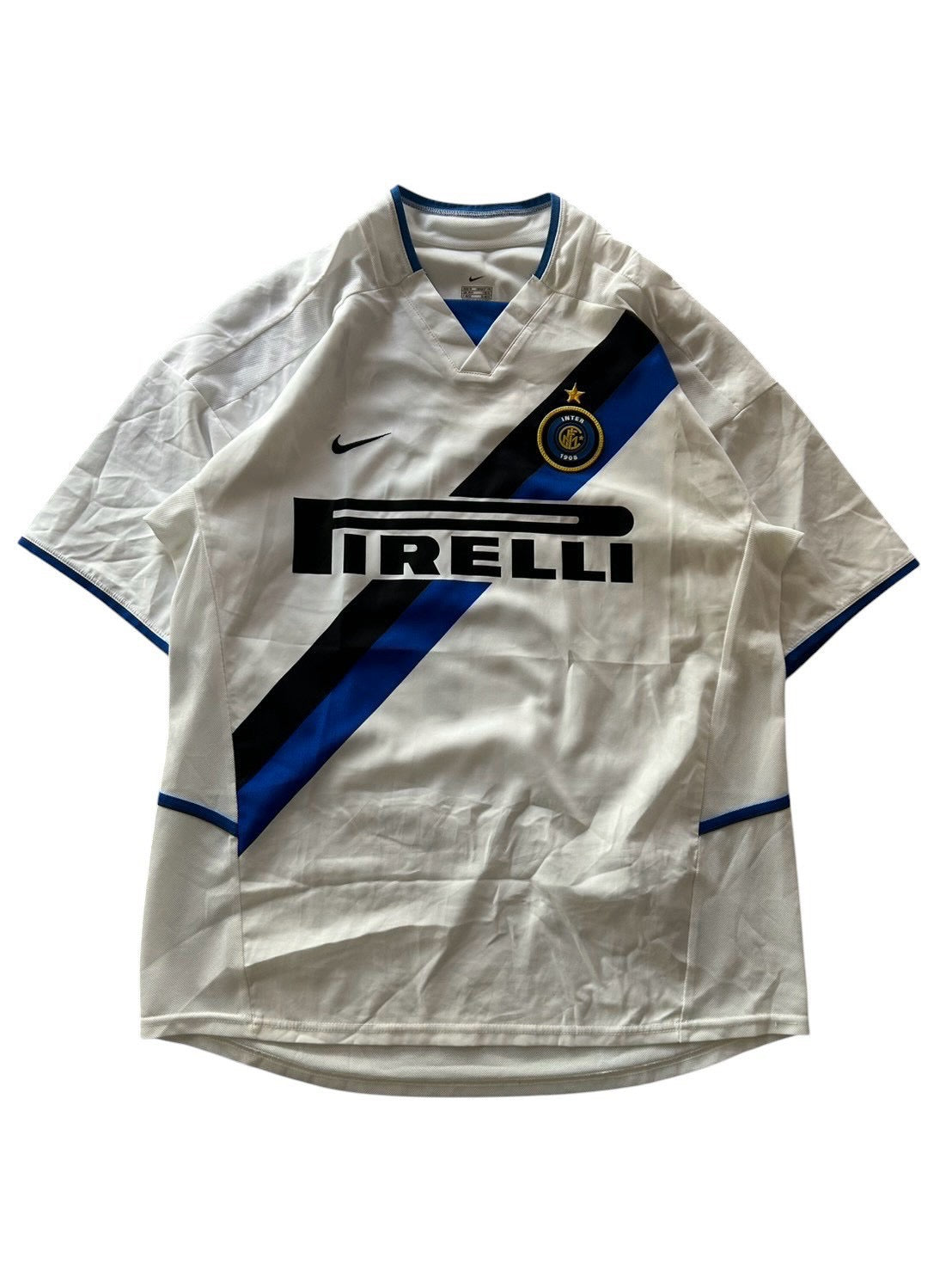 02/03 Nike Inter Milan Away No.4 Zanetti