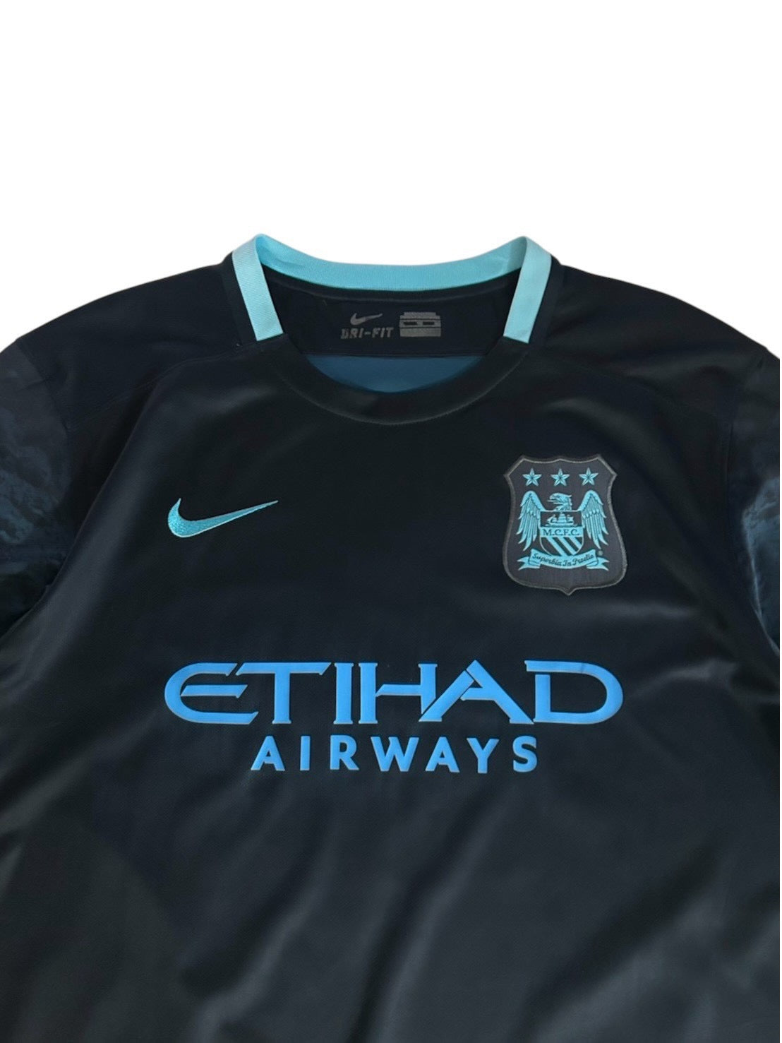 15/16 Nike Manchester City Away Kun Aguero