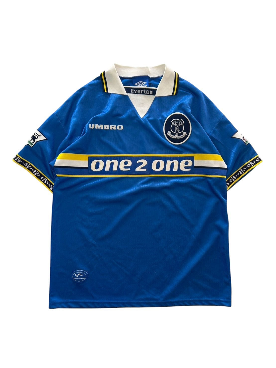 98/99 Umbro Everton Home No.15 Materazzi