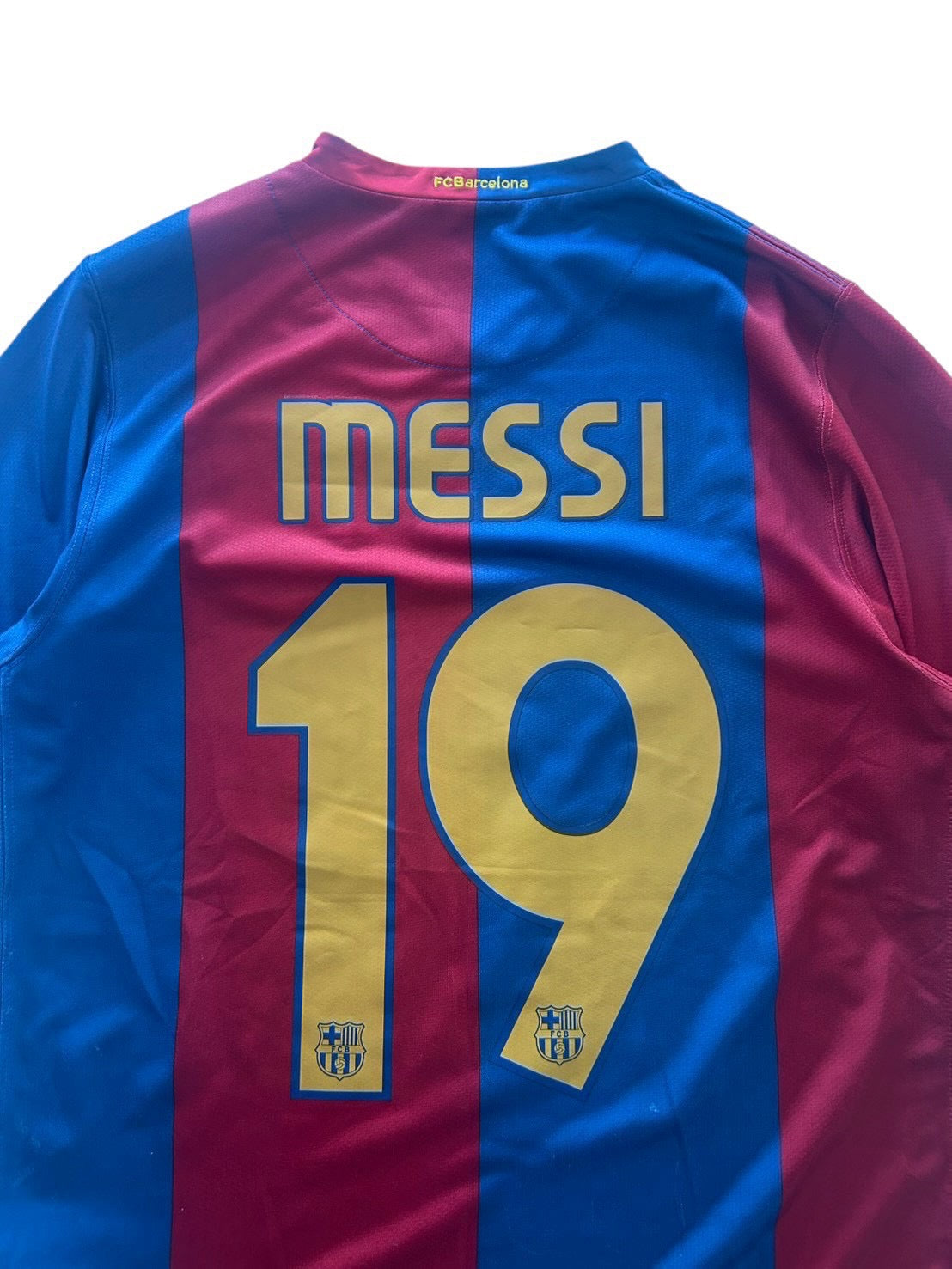 06/07 Nike Barcelona Home No.19 Messi