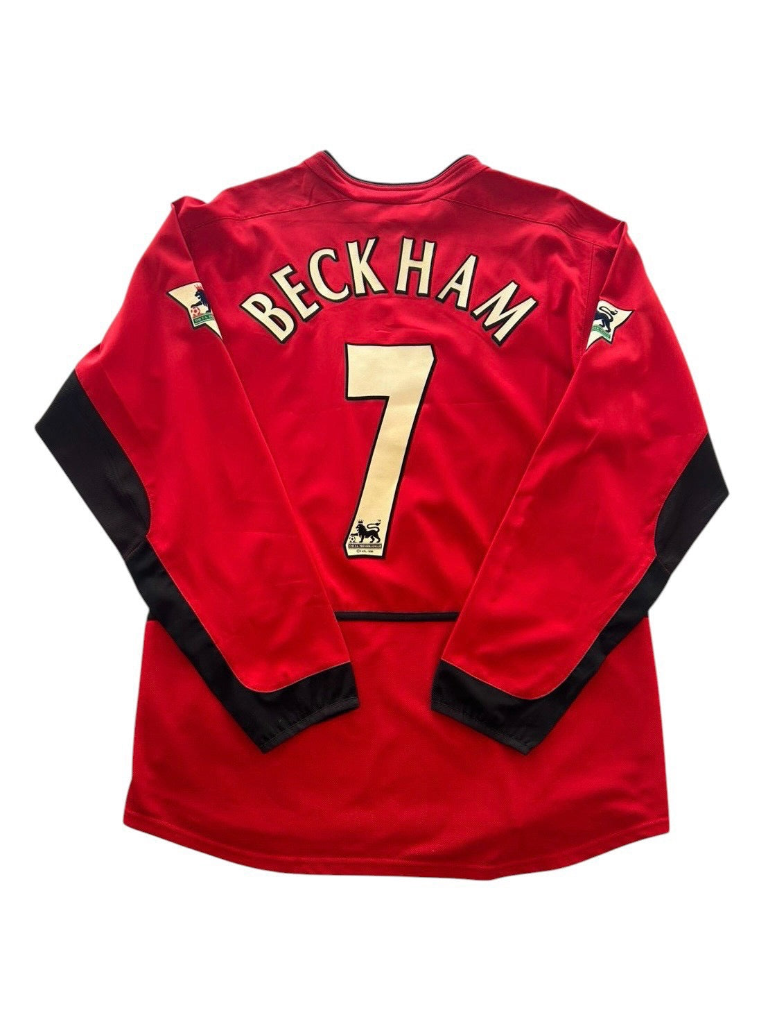 02/04 Nike Manchester United Home L/S No.7 Beckham