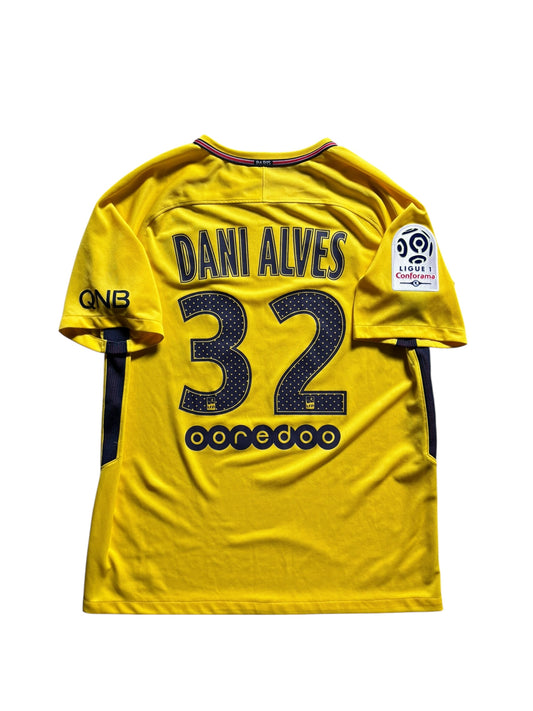 17/18 Nike Paris Saint Germain Away No.32 Dani Alves
