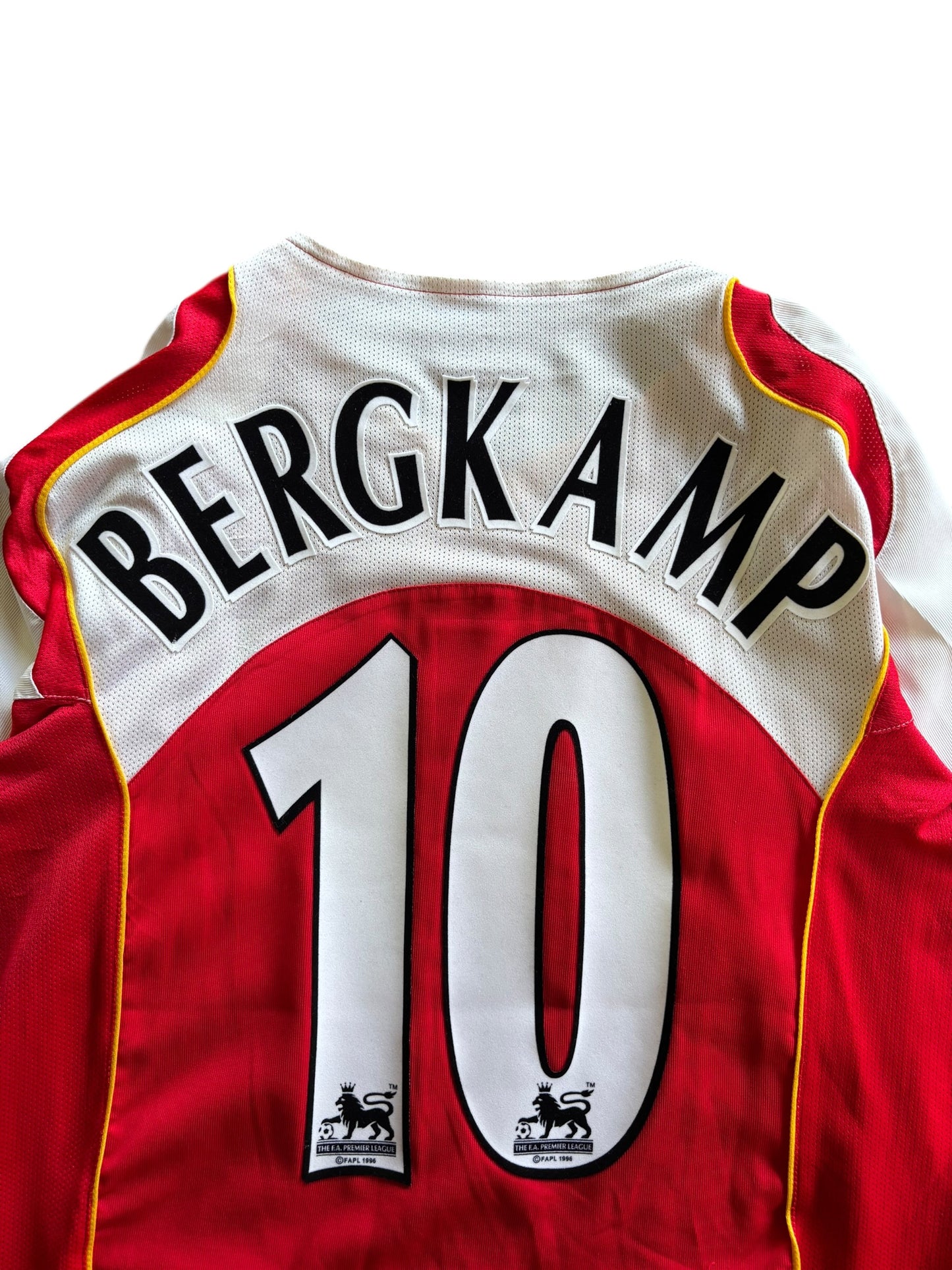 04/05 Nike Arsenal Home No.10 Dennis Bergkamp