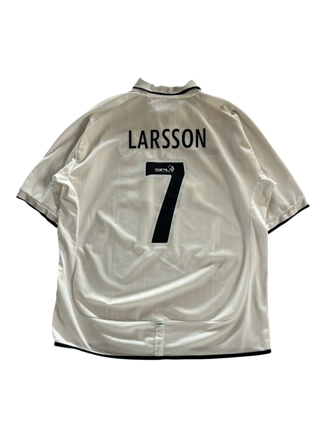 01/02 Umbro Celtic Away No.7 Lasson