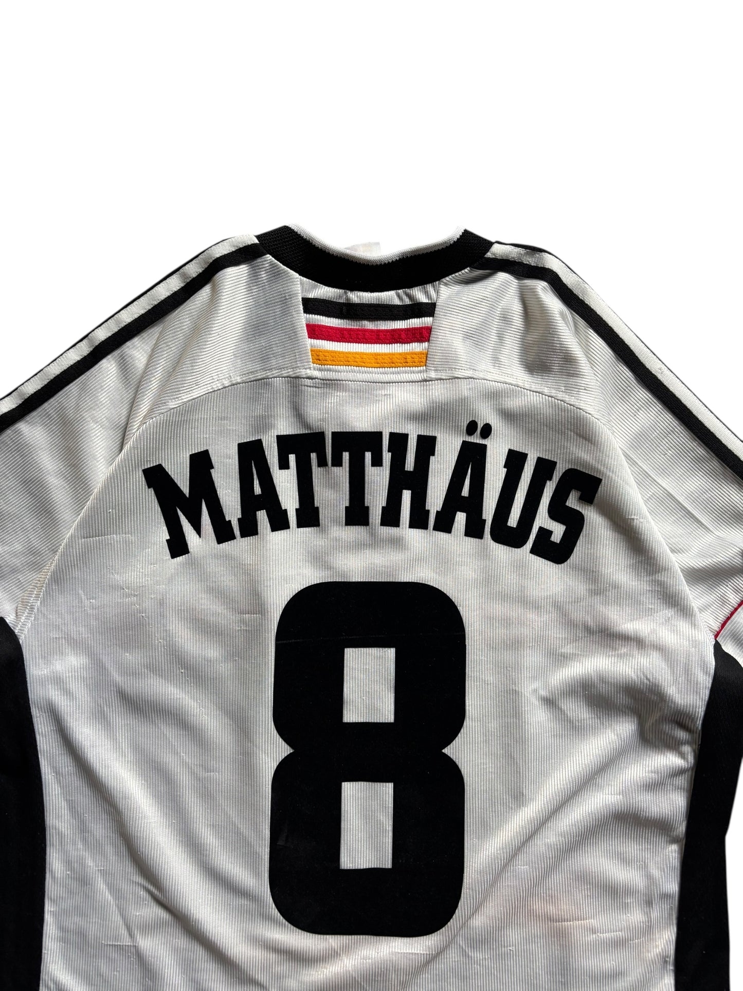 1998 Adidas Germain National Team Home No.8 Lothar Matthäus