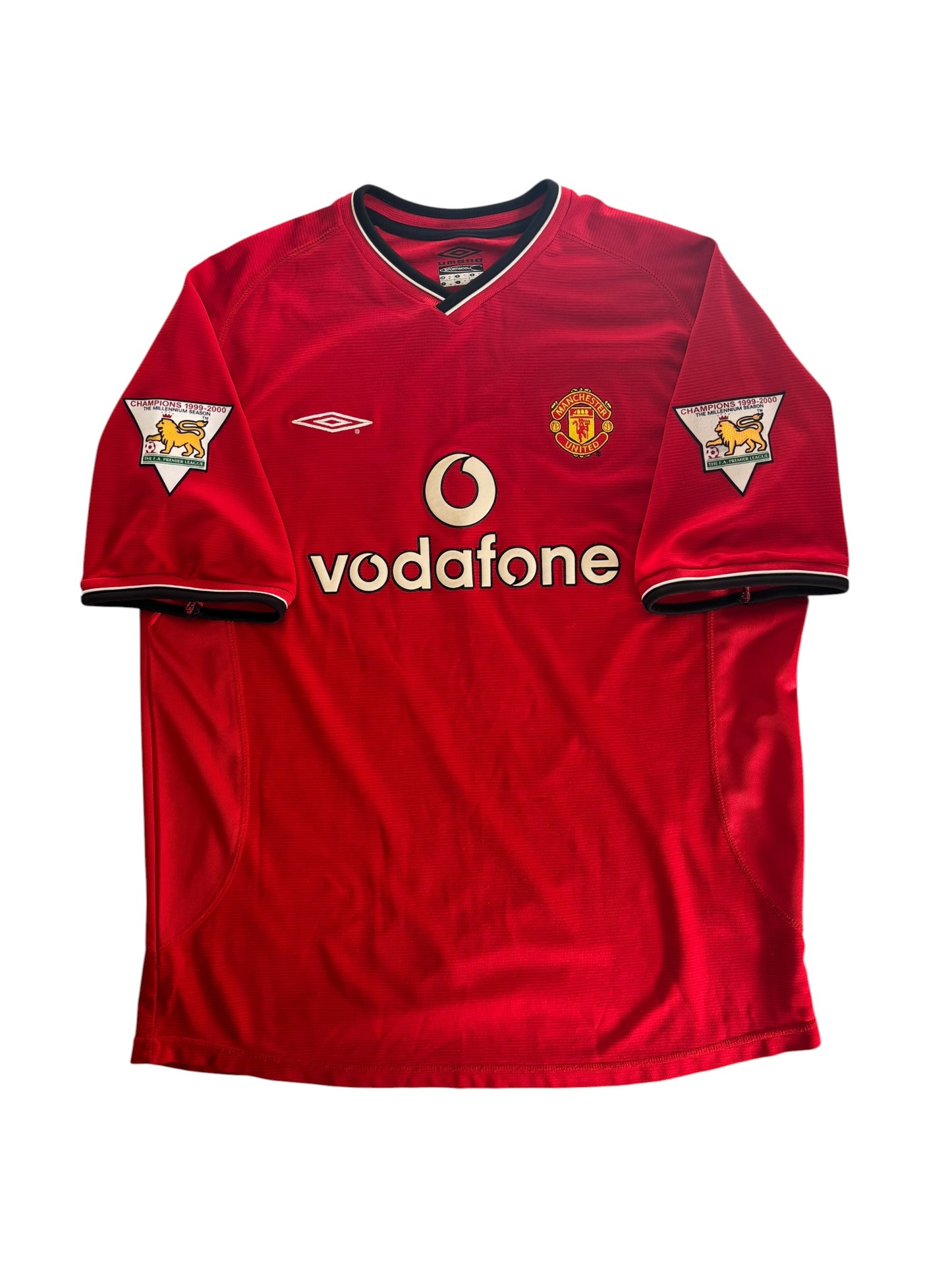 00/02 Umbro Manchester  United Home No.7 Beckham