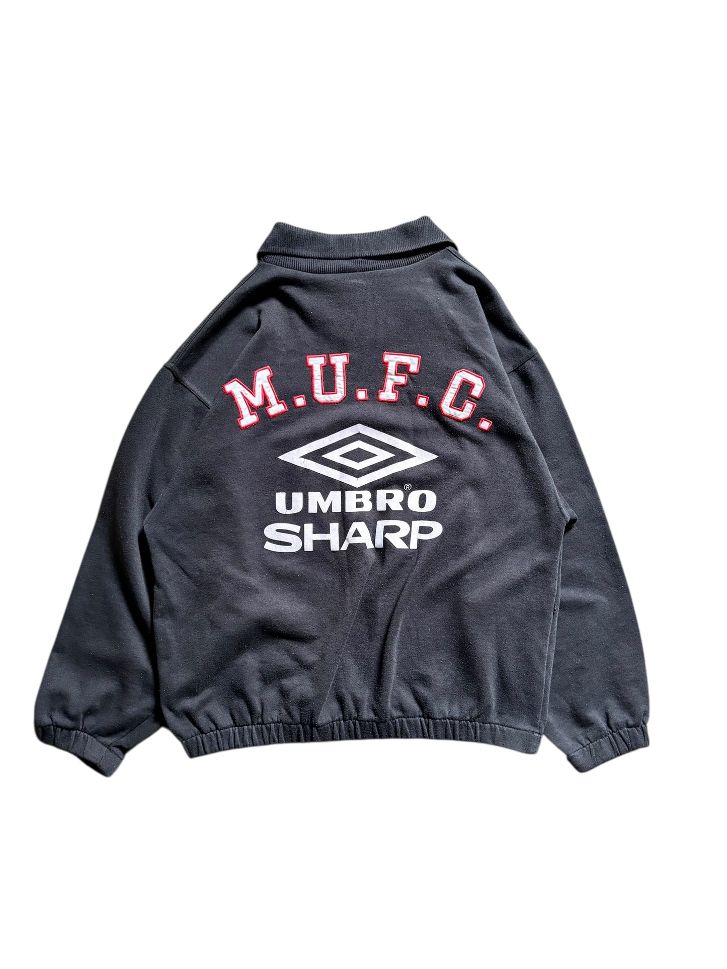 90s Umbro Manchester United Drill Top