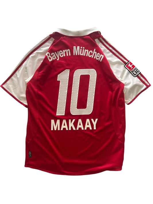 04/05 Adidas Bayern Munich Home  No.10 Makaay
