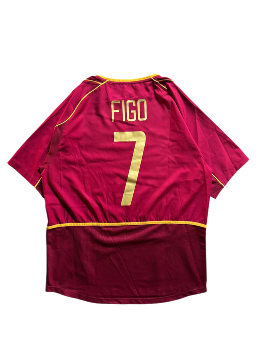 2002 Nike Portugal National Team No.7 Luis Figo