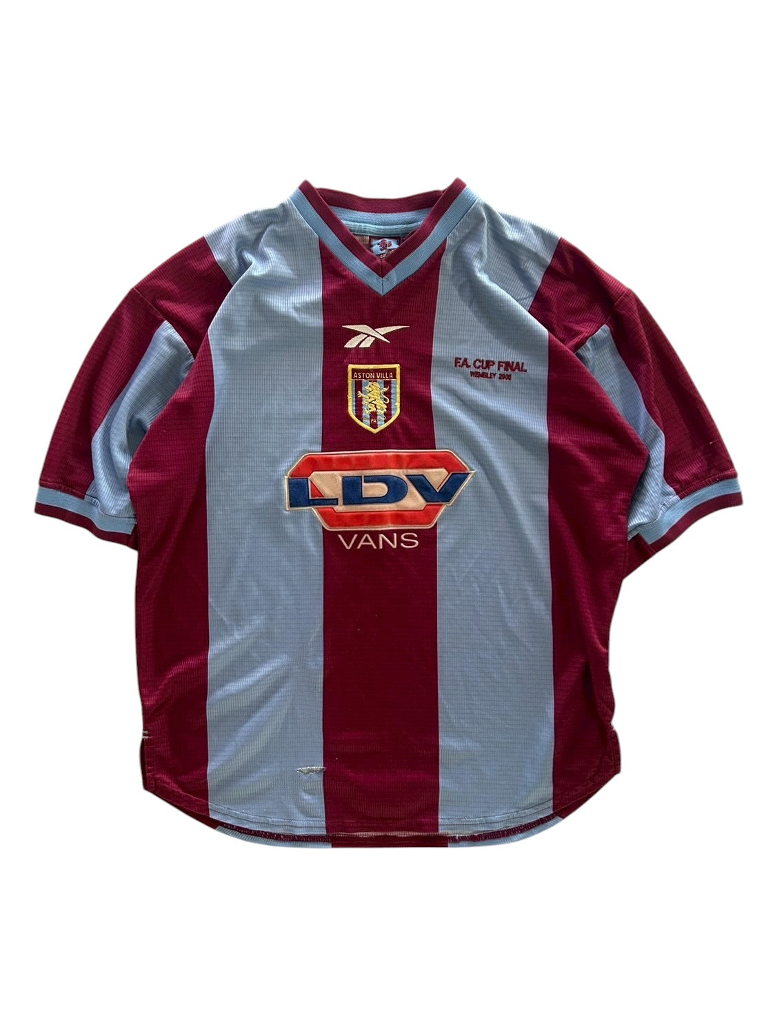 2000 Reebok Aston Villa Home FA CUP Edition