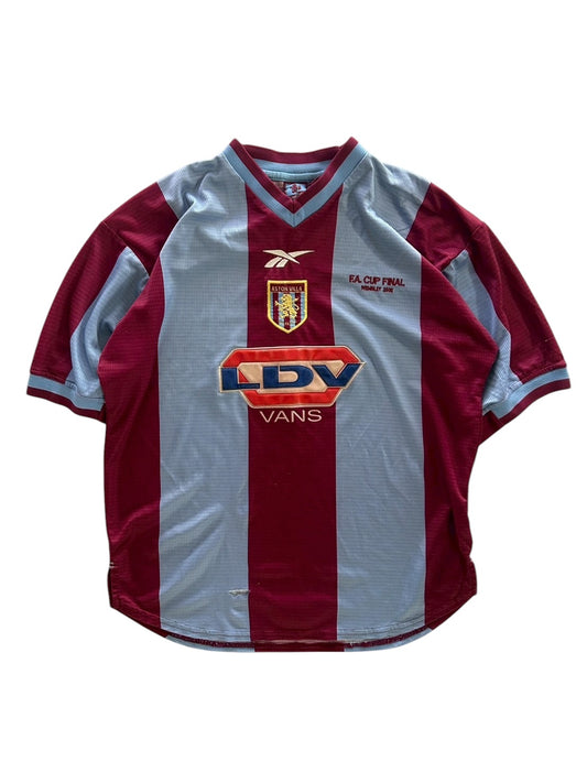 2000 Reebok Aston Villa Home FA CUP Edition
