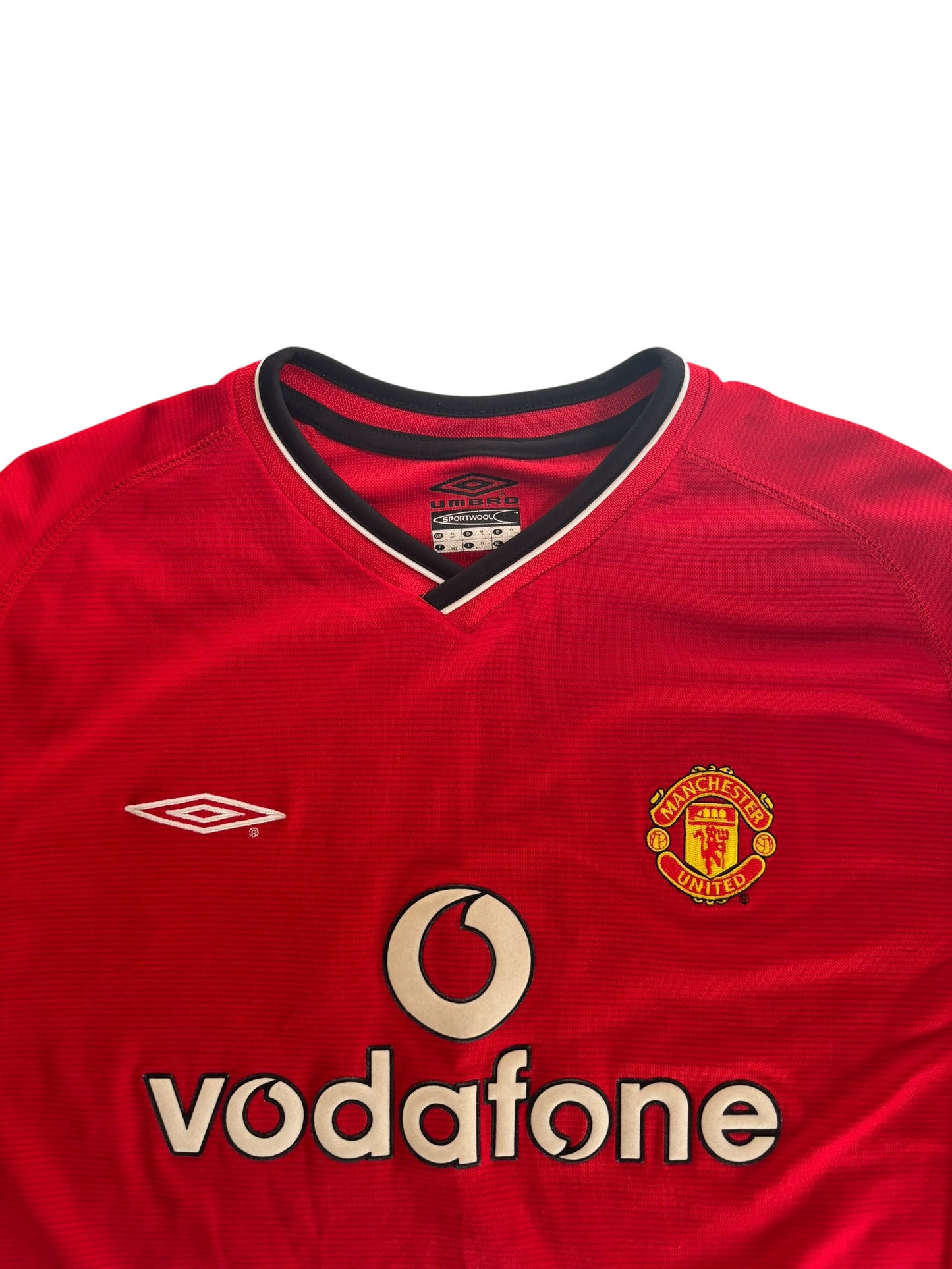 00/02 Umbro Manchester  United Home No.7 Beckham